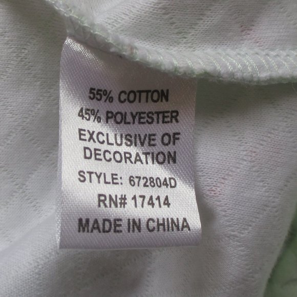 Miss Elaine Quilted Zip Front Robe M - Picture 5 of 6